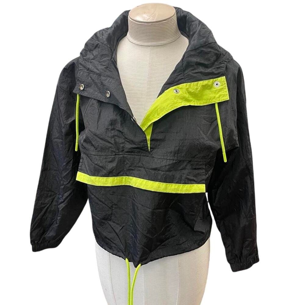 Cali 1850 black windbreaker jacket